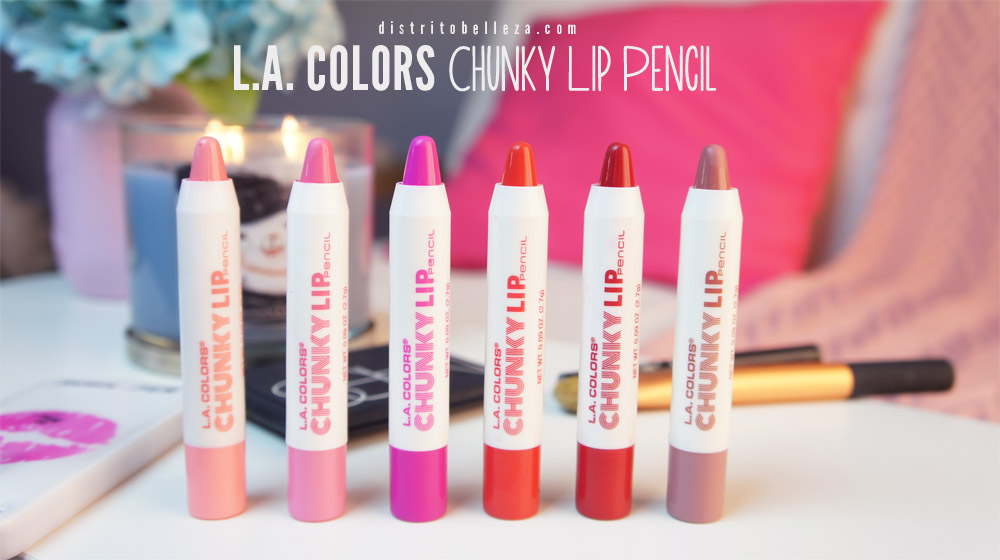 LA Colors chunky Lip pencil distrito belleza