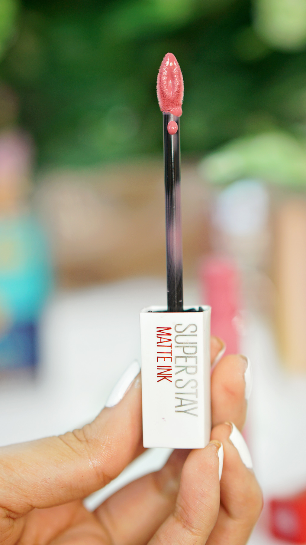 review labiales maybelline super stay ink aplicator